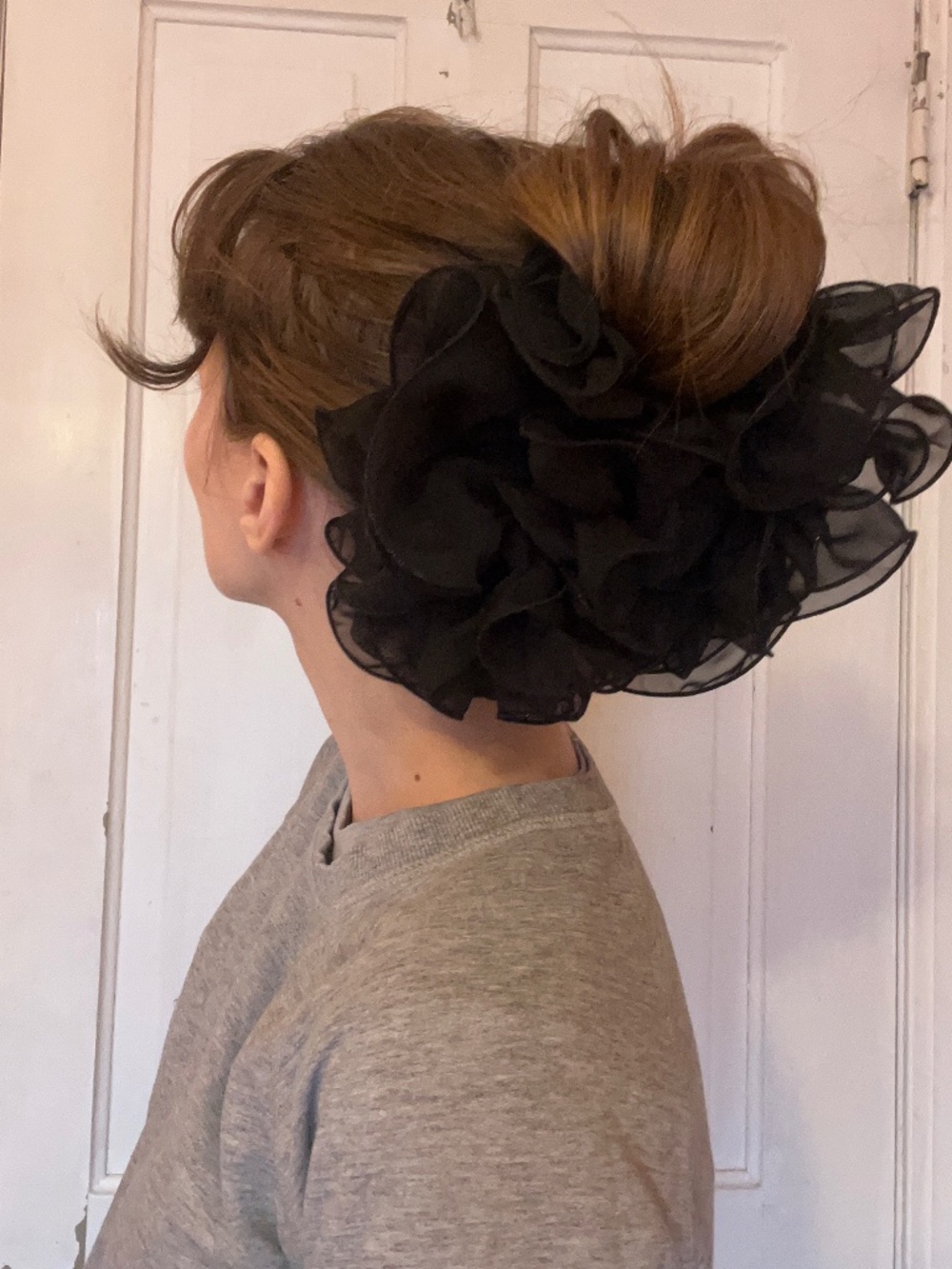 Jumbo Copenhagen Chiffon Bow Claw Clip